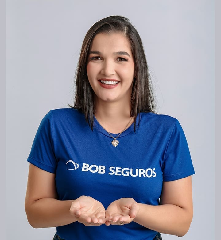 Foto de Cleciana Santos, consultora Bob Seguros.