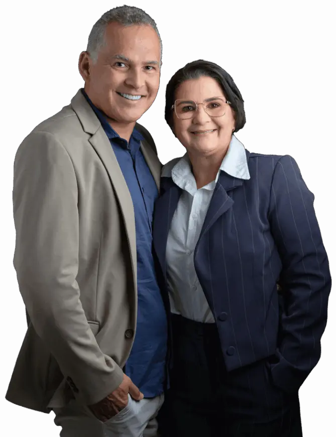 Foto de Edicarlos (Bob) e Sueleide (Leide)